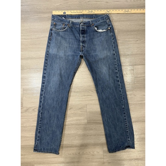Levi's Other - Levi's 501 Denim Jeans Pants Men's 38x34 Button Fly Blue